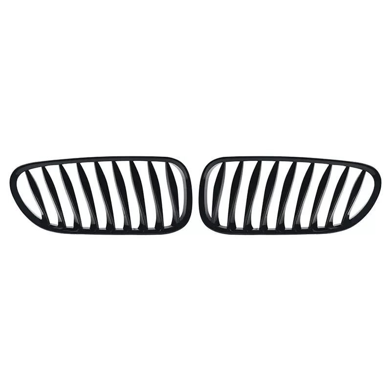 For BMW Z4 E85 E86 Coupe 2003-2008 51117117757 51117117758 2Pcs Car Front Bumper Kidney Grille Hood Racing Grills Glossy Black view 5