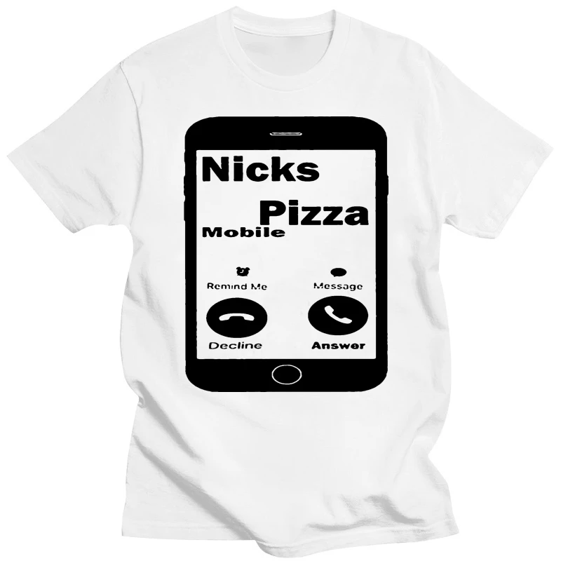 The Blacklist T-Shirt NICK'S PIZZA Funny gift Raymond Reddington mens present