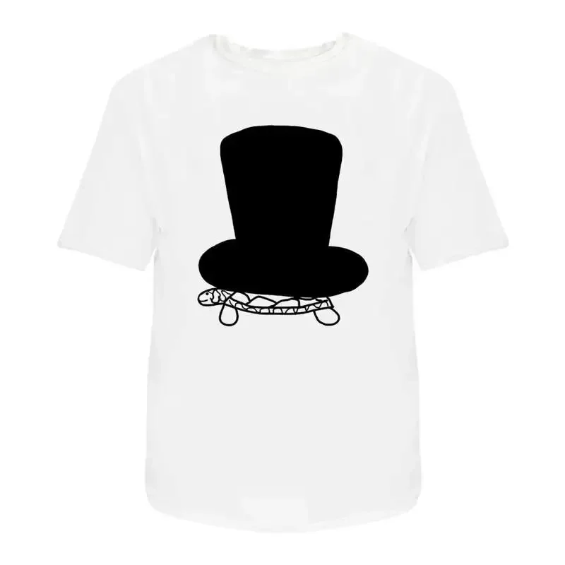 Tortoise Wearing A Top Hat' T Shirt 100 Cotton S Xxl Ta040699