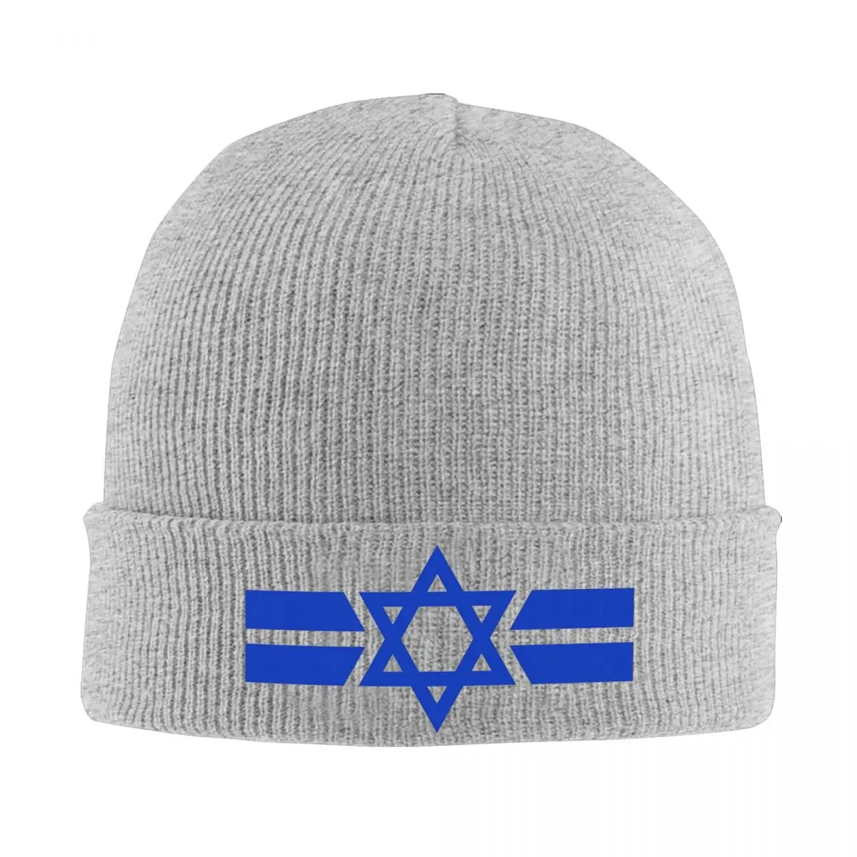 Star Of David Israel Flag Hats Autumn Winter Beanie New Cap Unisex Acrylic Knitted Hat