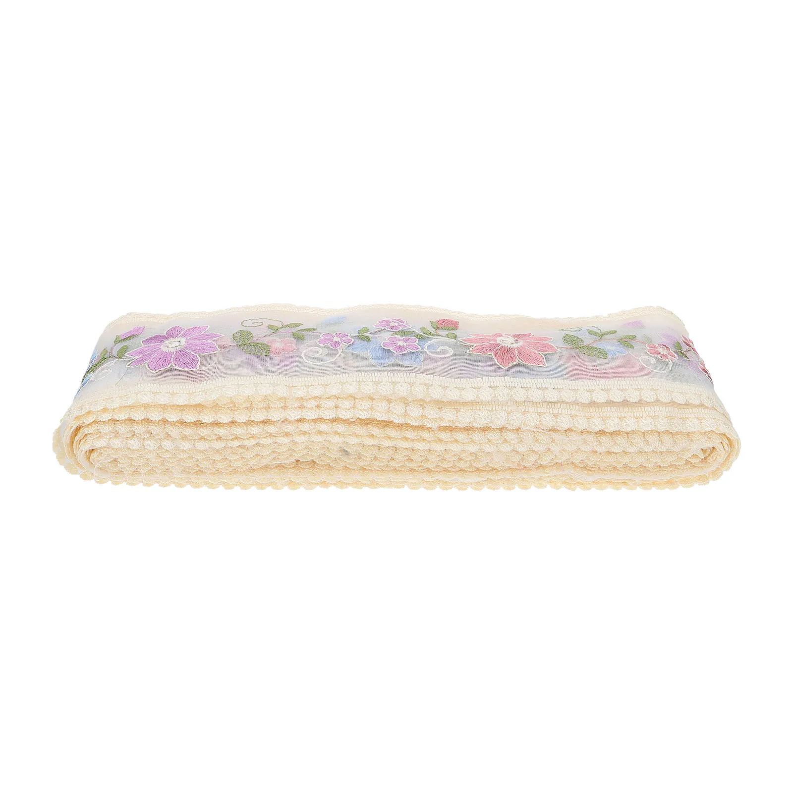 

1Pc Affordable Price Delicate Design Embroidery Lace Sewing Craft Trim Perfect for Dress Decoration