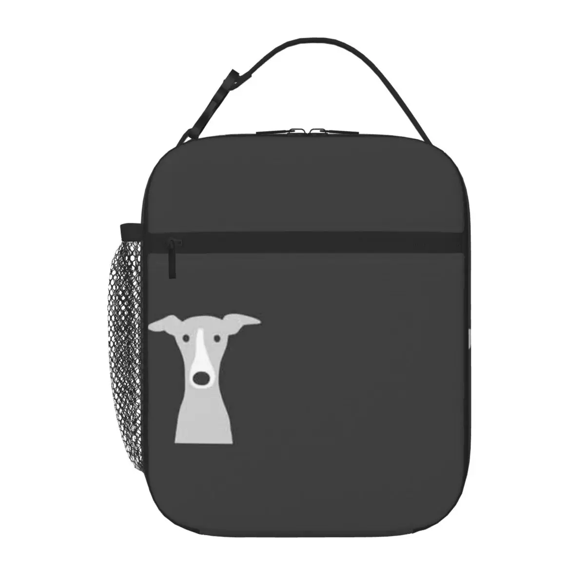 Bestselling Greyhound Italian Greyhound Cute Whippet Dog Retro Commuter Lunch Bag Outdoor Construction Thermal Lunch Bag