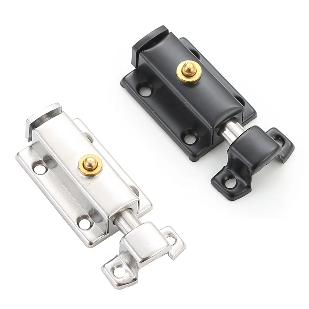 

2 Inch Automatic Spring Door Bolt for Bedroom Kitchen with Screws, Door Bolt with Matching Screws