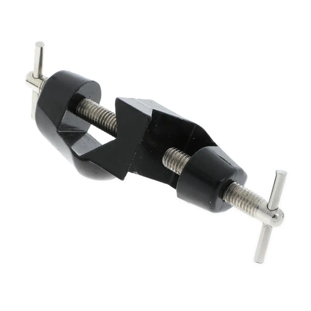 Black Iron clip and clamp Holder Stabilizing Tool Lab Experiment Kit 11cm