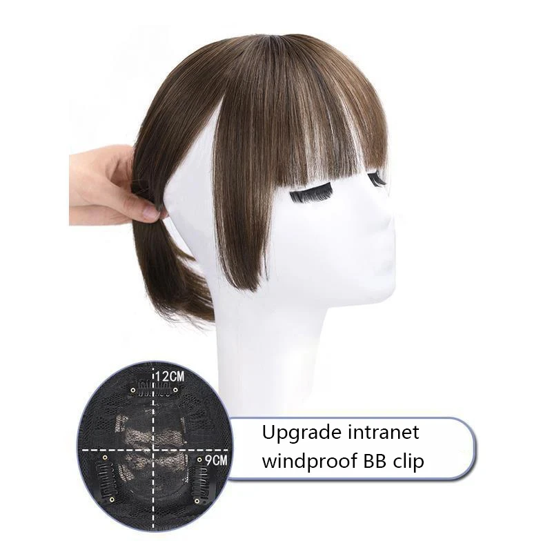 Synthesis 3D Princess Bangs Hime Cut Bangs Hairstyles Clip In Bangs Hair Hair Bangs for Women Hair Bangs Clip on Hair