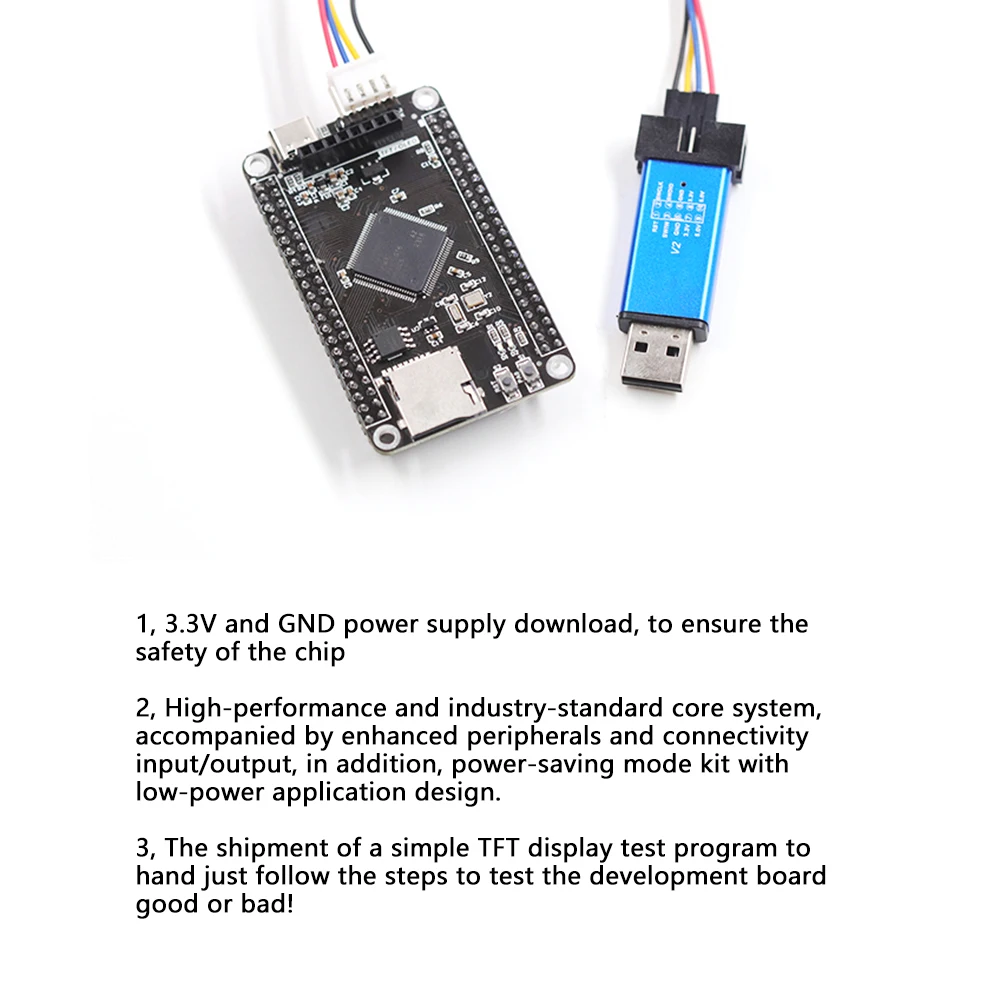 Imagem -02 - Placa do Núcleo Que Aprende o Desenvolvimento Mcu Stm32f407vet6 Pm32f407vgt6 Stm32f407vgt6 Cortex-m4