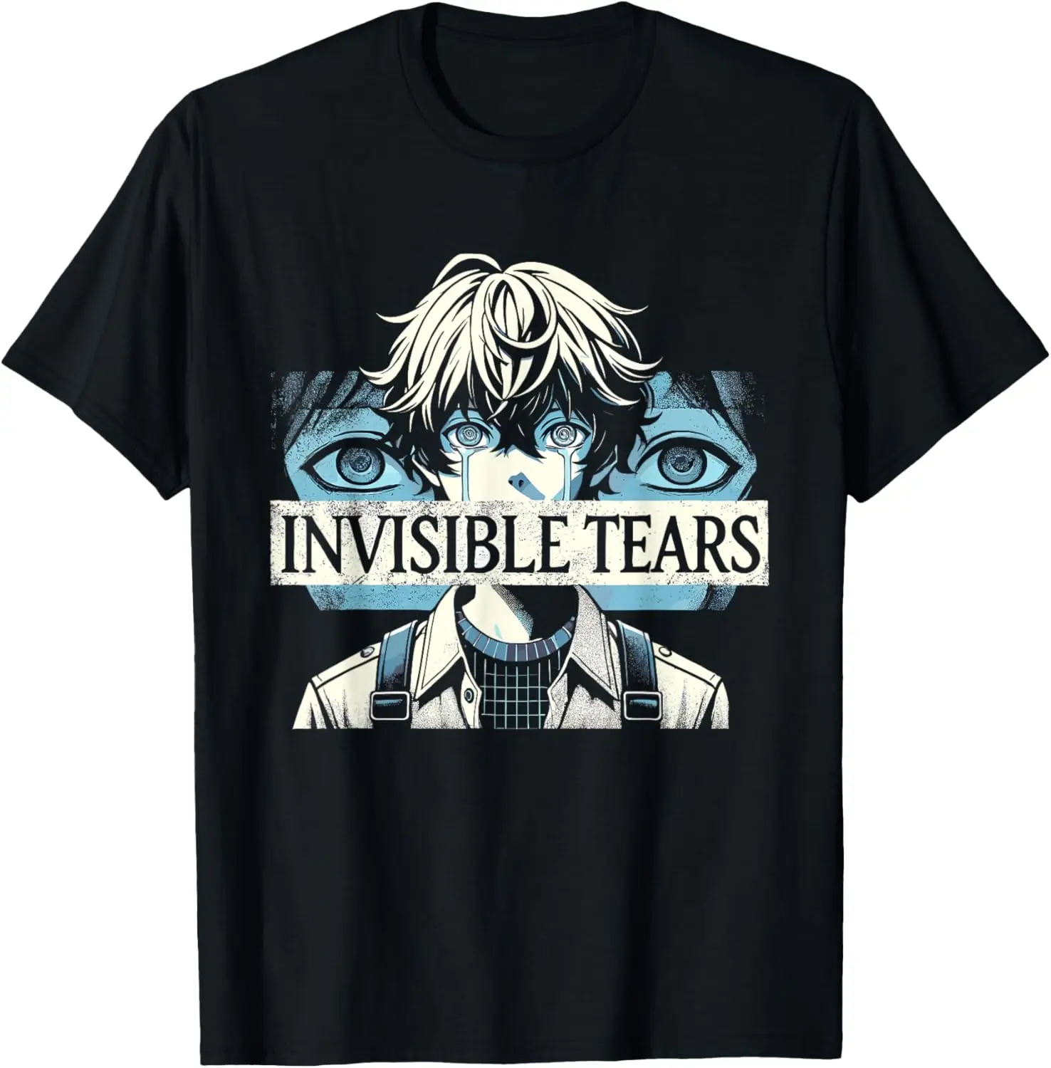 Dark Vibes アニメカルチャー ムーディーゴス 美的アニメ Tシャツ