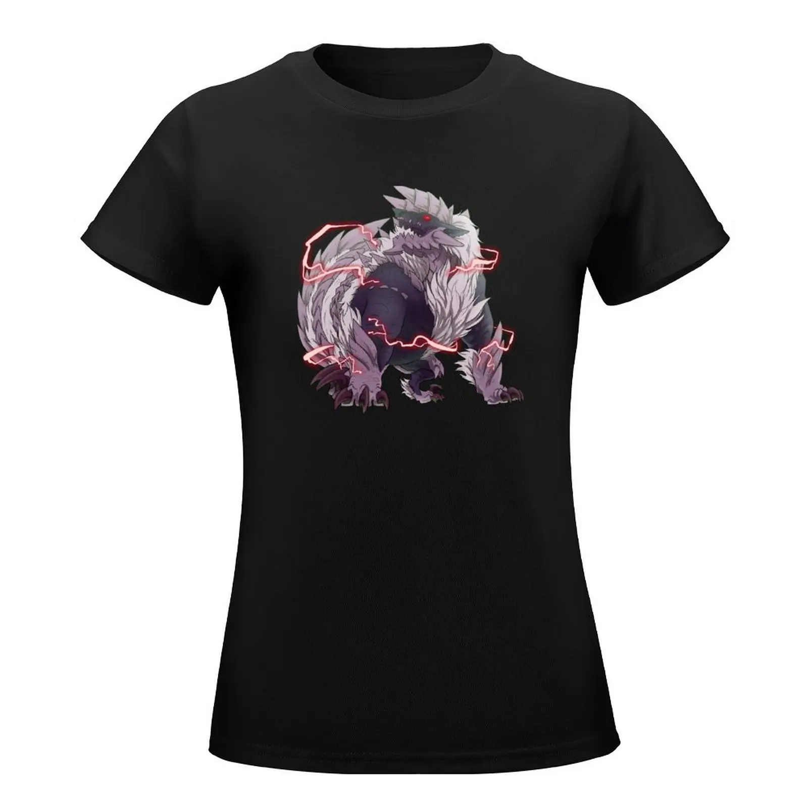 Stygian Zinogre T-Shirt customizeds customs Female clothing cat shirts for Women