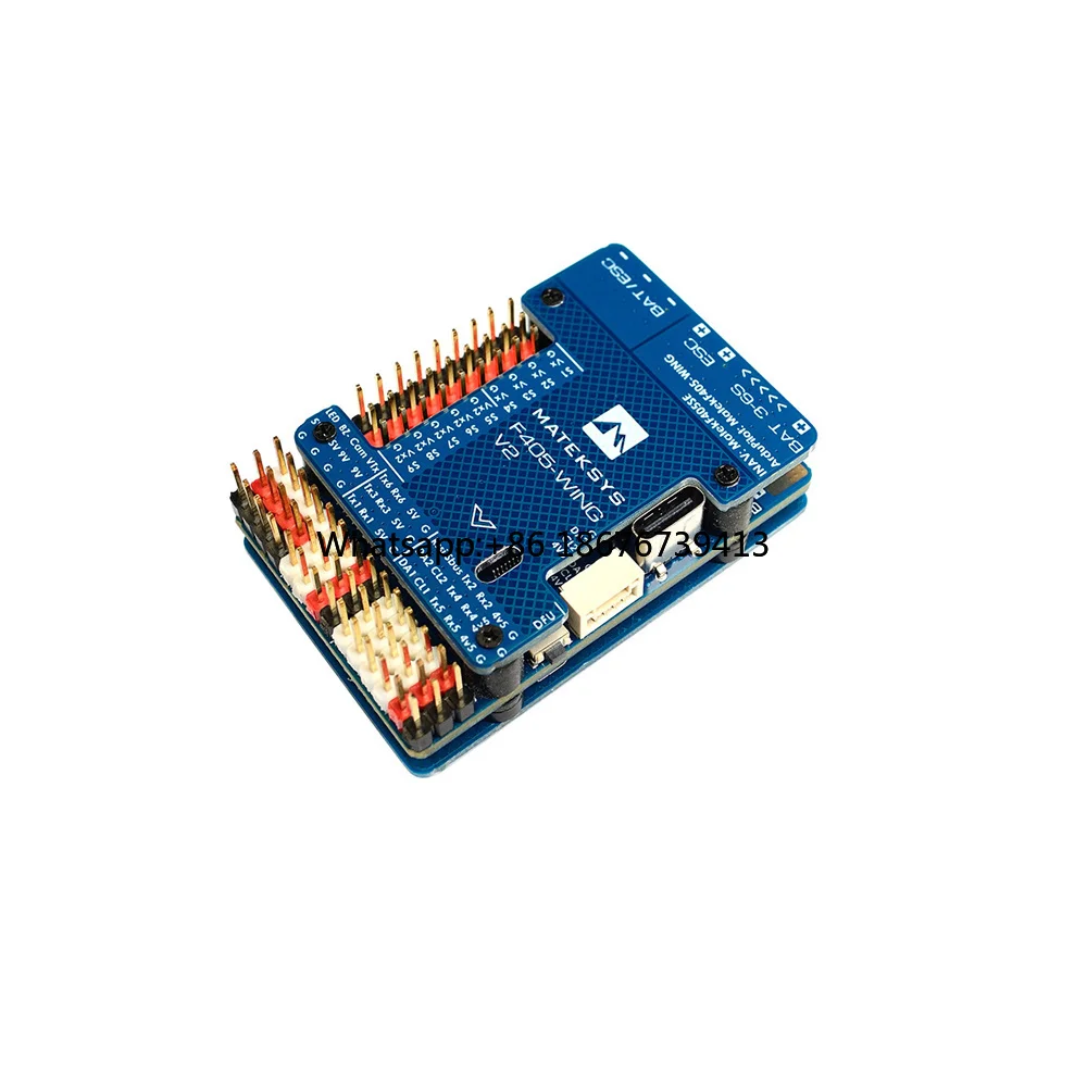 Mateksys F405 Wing V2 Brushless Motor Flight Controller Metal Components Aircraft Navigation System NEW