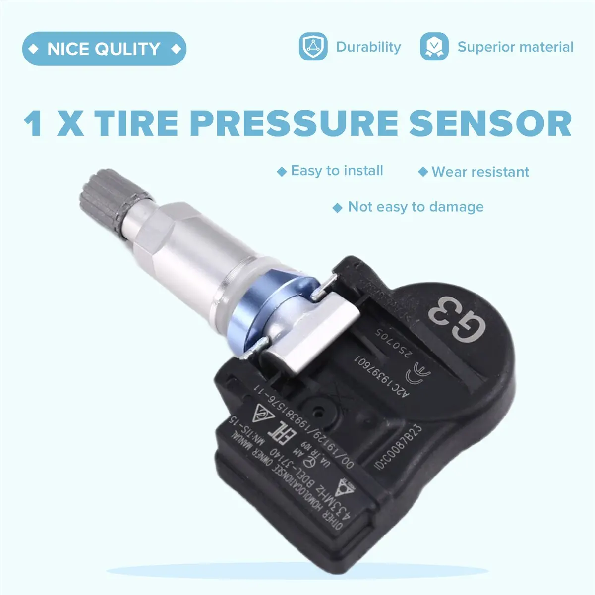 #98Y (Black)Car TPMS Tire Pressure Sensor for Mazda 3 B-Hatch Xev CX-30 CX-5,Automotive Parts & Accessories