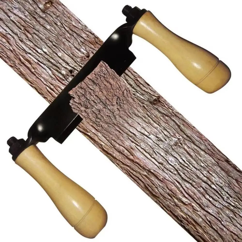 

8 Inch Portable Woodworking Planes Wooden Handle Rust-resistant Manual Wood Planer Manganese Steel Durable