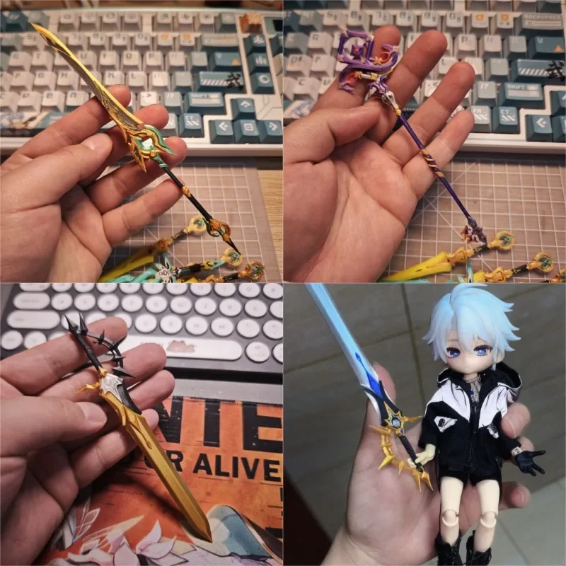 هونكاي: ستار السكك الحديدية الدعائم Coser GK تعديل 1/12th مقياس ثلاثية الأبعاد طباعة إكسسوارات دمي ل Ob11 ، Obitsu 11 ، مولي ، Gsc ، 1/12 Bjd دمية