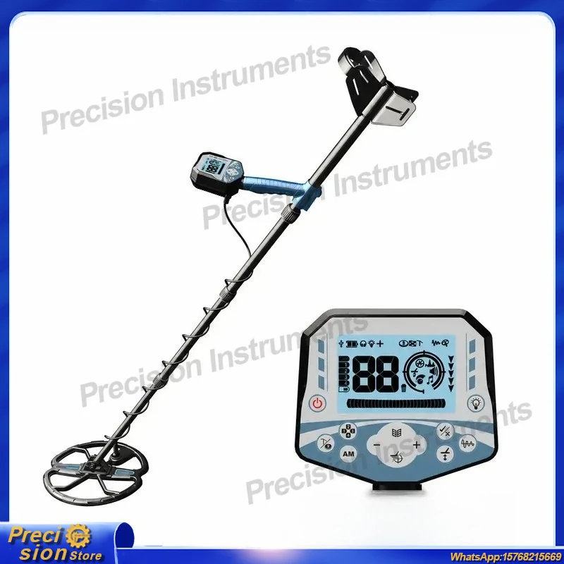 TX-705/pro Metal Detector for Underground Gold Prospecting with 11 inch Waterproof Search Coil Professional Pulse Induction