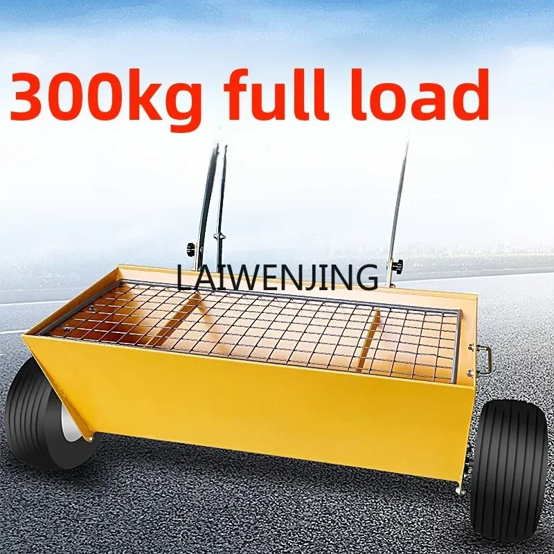 LYN Hand-push emery spreader Concrete floor evenly spreads flat paver