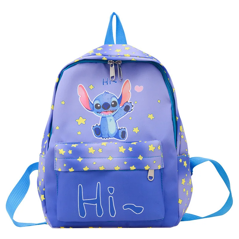 Stitch Anime Kids Boys Backpack, Cute Small Capacity Girls Schoolbag, School And Travel Backpack With Adjustable Straps