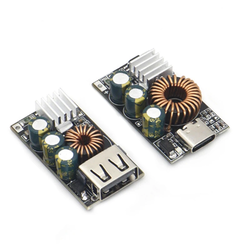 QC3.0 Schnellladegerät Step-Down-Modul DC 5-32V 24W Multi-Protokoll für Apple Samsung Huawei Smartphone Notfall Auto DIY Powerbank