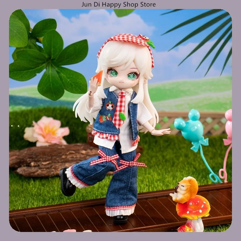 

COME4FREE 1/12 одежда для кукол BJD, десертная серия, набор одежды для пирогов Apple Dog для кукольной одежды OB11