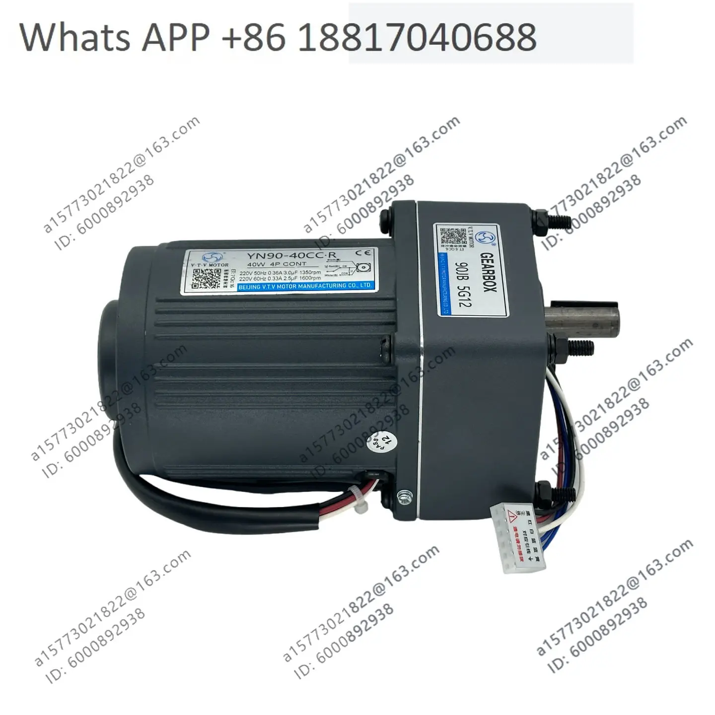 VTV micro-motor, single-phase AC motor YN90-40/90JB5G12 90JB10G12 6075G12