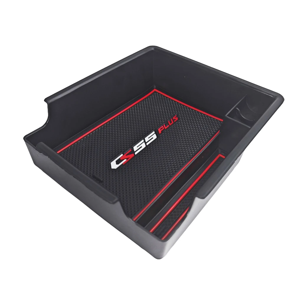 For Changan CS55 PLUS 2023 2024 Car Armrest Storage Box Center Console Organizer Container Coin Tray Accessories