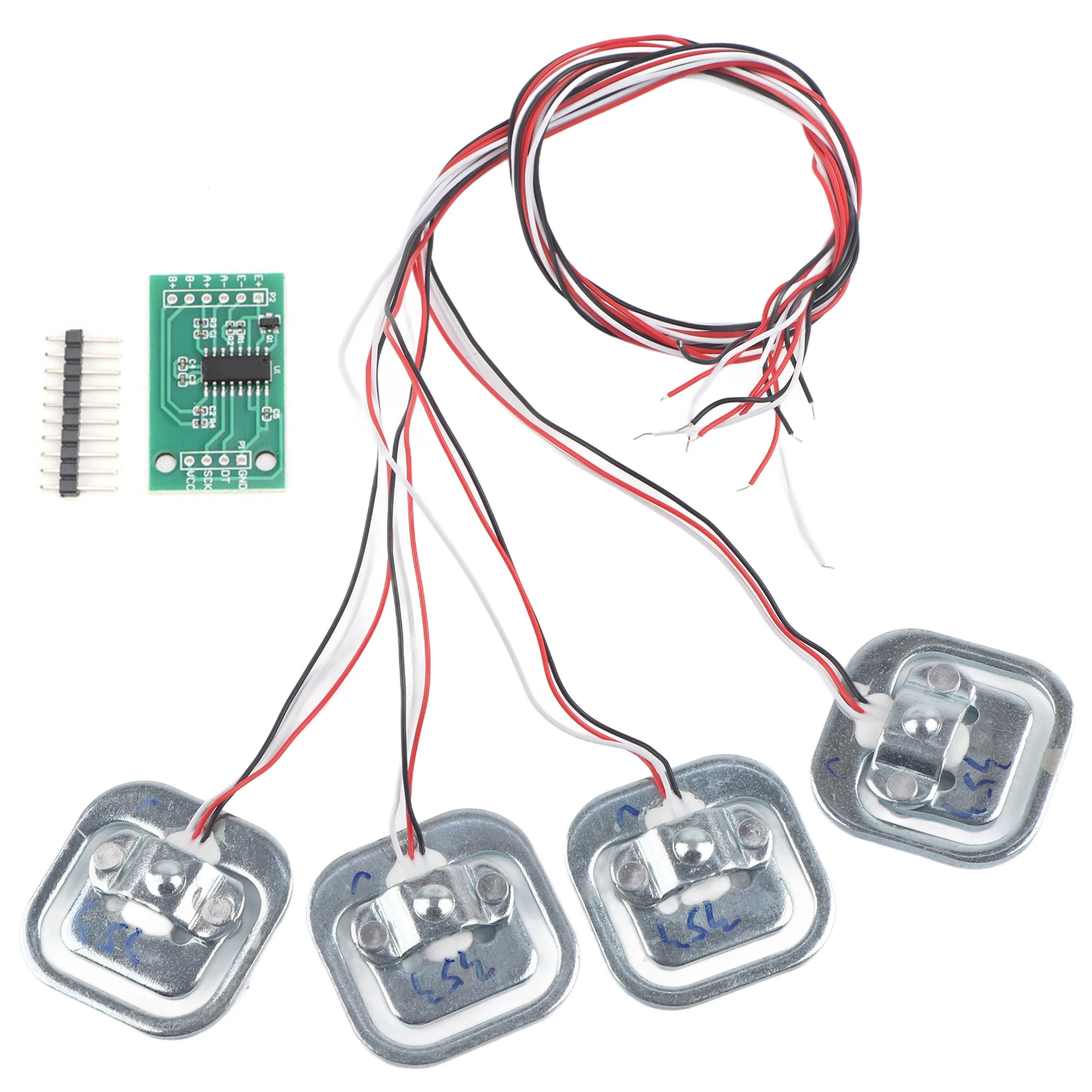 HX711 Module  50Kg Half bridge Strain Gauge Weighting Sensor Set HX711 Weighting Sensor HX711 Module Amplifier