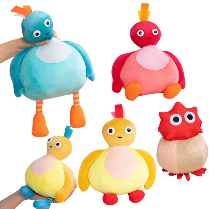 Ultra Soft Huggable Twirlywoos Toodloo Chickedy Plush Doll Chick Cuddly Bird Stuffed Animal For Cozy Cuddle Home Gift
