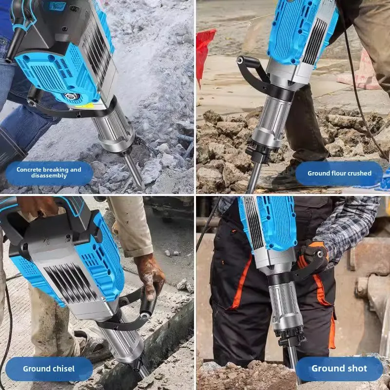 

Industrial Grade High Power Electric Pick TNT915 Heavy Construction Equipment for Wall Demolition Concrete Breaking