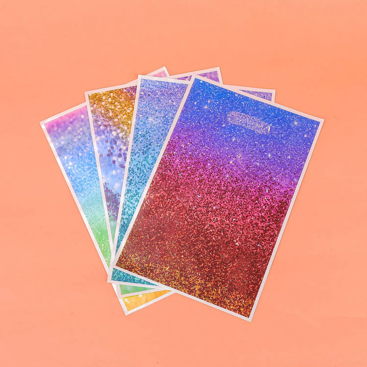 10/30/50 pezzi sacchetto regalo a mano sfumato stella brillante sacchetto regalo per feste galassia sacchetto regalo in plastica sacchetto regalo di compleanno pacchetto regalo di nozze