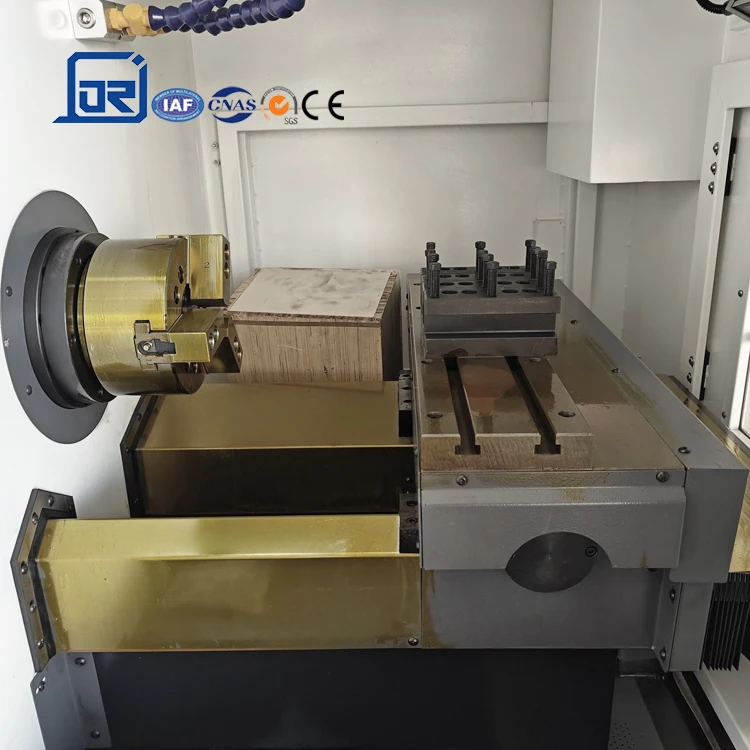 Chinese Horizontal Flat Bed CNC Metal Lathe Machine H32 Cnc Lathe Machine Mini CNC Lathe