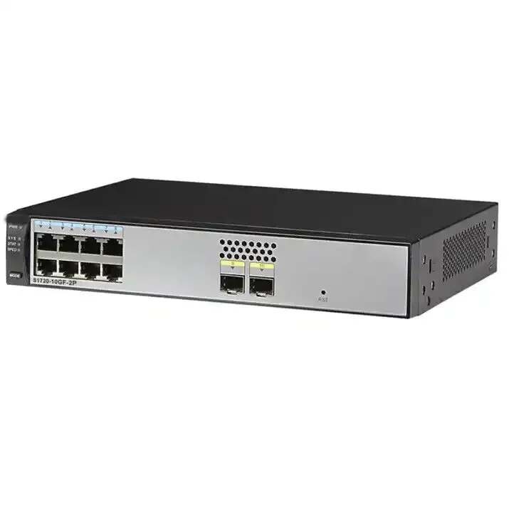 

S1720-10GF-PWR-2P 8-port Gigabit POE+2 Optical Port Fully Managed Switch 68Gbps