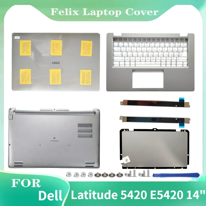 

NEW For Dell Latitude 5420 E5420 Laptop LCD Back Cover Front Bezel Palmrest Bottom Case 0DW98X 063DTN A20695 A20697 63DTN