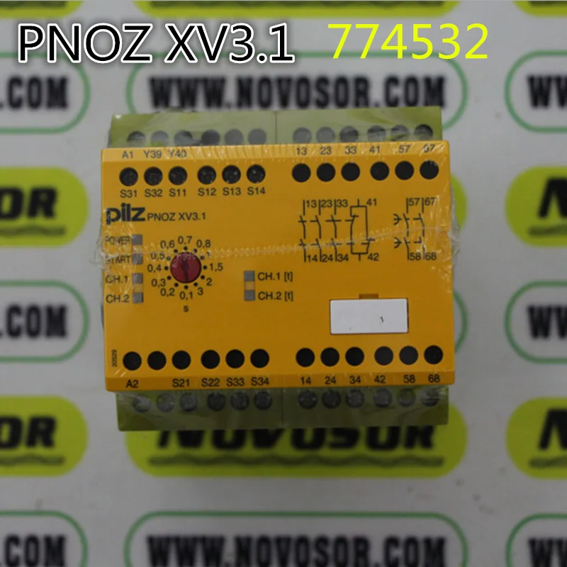 

Реле безопасности Pielz PiLZ PNOZ XV3.1 номер заказа 774532, импортированное из Франции