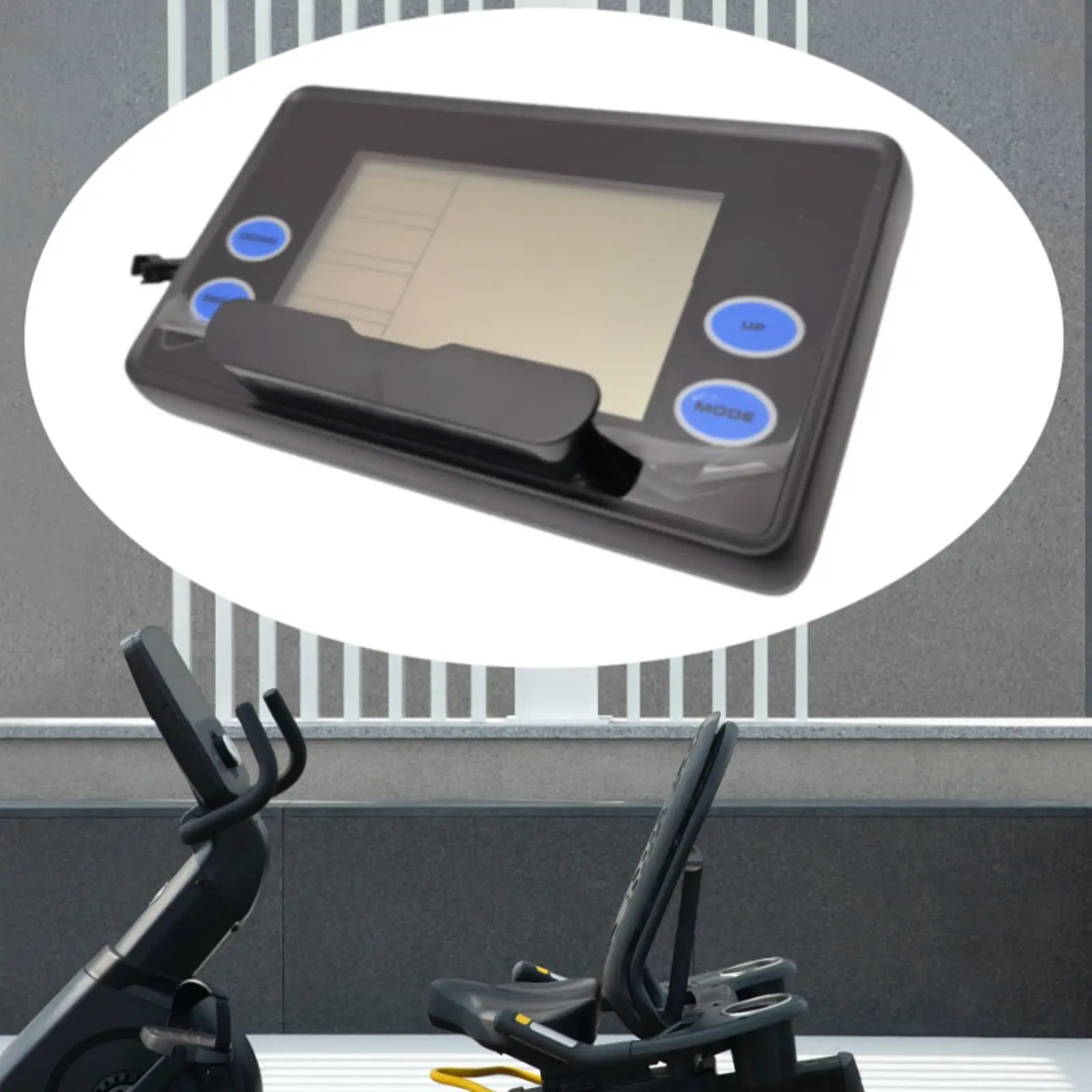 Rowing Machine Counter Rowing Machine Display LCD Multifunction Gym Replacement