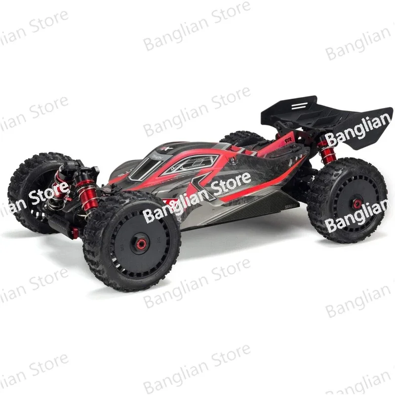 Car 1/8 Typhon 6S V5 4WD BLX Buggy with Spektrum Firma RTR (Ready To Run), Black and Red, ARA8606V5