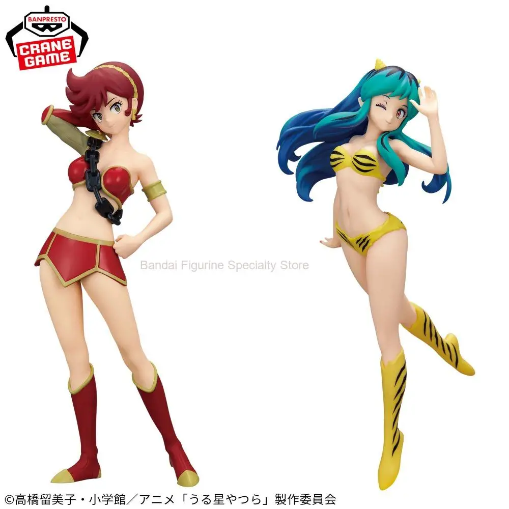 En Stock Bandai Original Banpresto Anime Glitter & Glamours Lum y Bestie colección Vol.3 Lamu 22cm modelo figuras de juguete