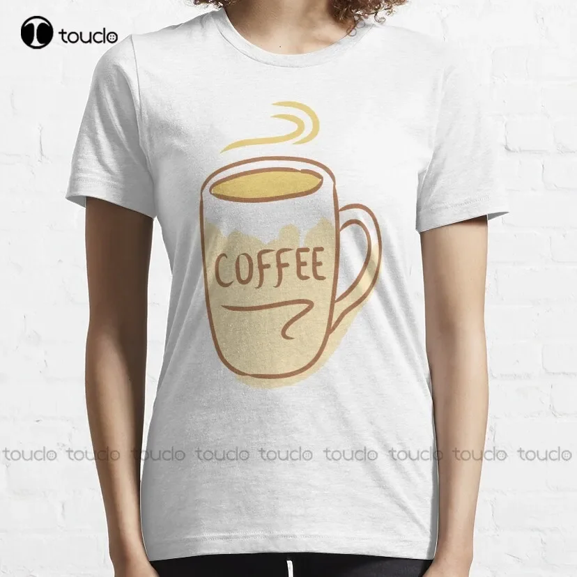 Cute Take It Away Coffee Designs Classic T-Shirt Fall Shirts Women Fashion Creative Leisure Funny Harajuku T-Shirt All Seasons