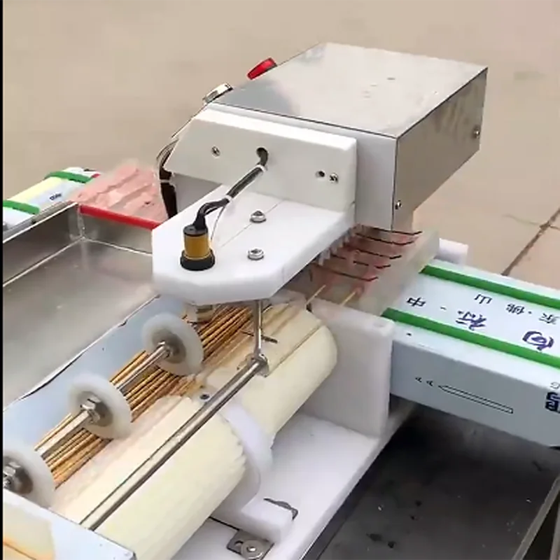 String Lasting Machine Electric Doner Kebab Machine Beef Kebab   Forming Machine