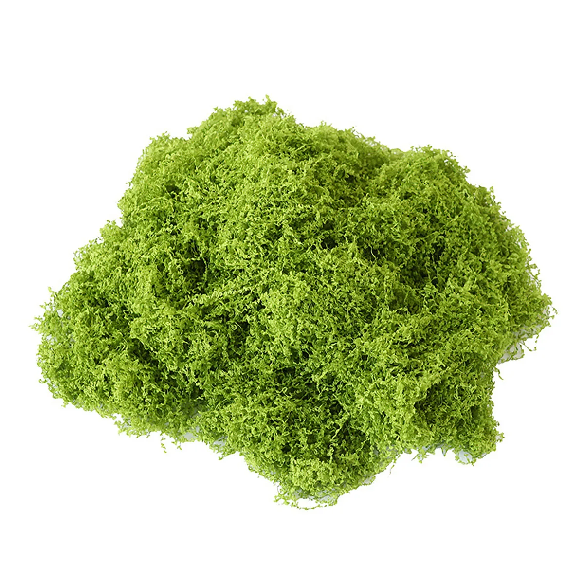 About 20g Artificial Green Plants Polyester Moss Grass Home Living Room Garden Decoration Mini Landscape Fake Flower DIY Crafts view 4