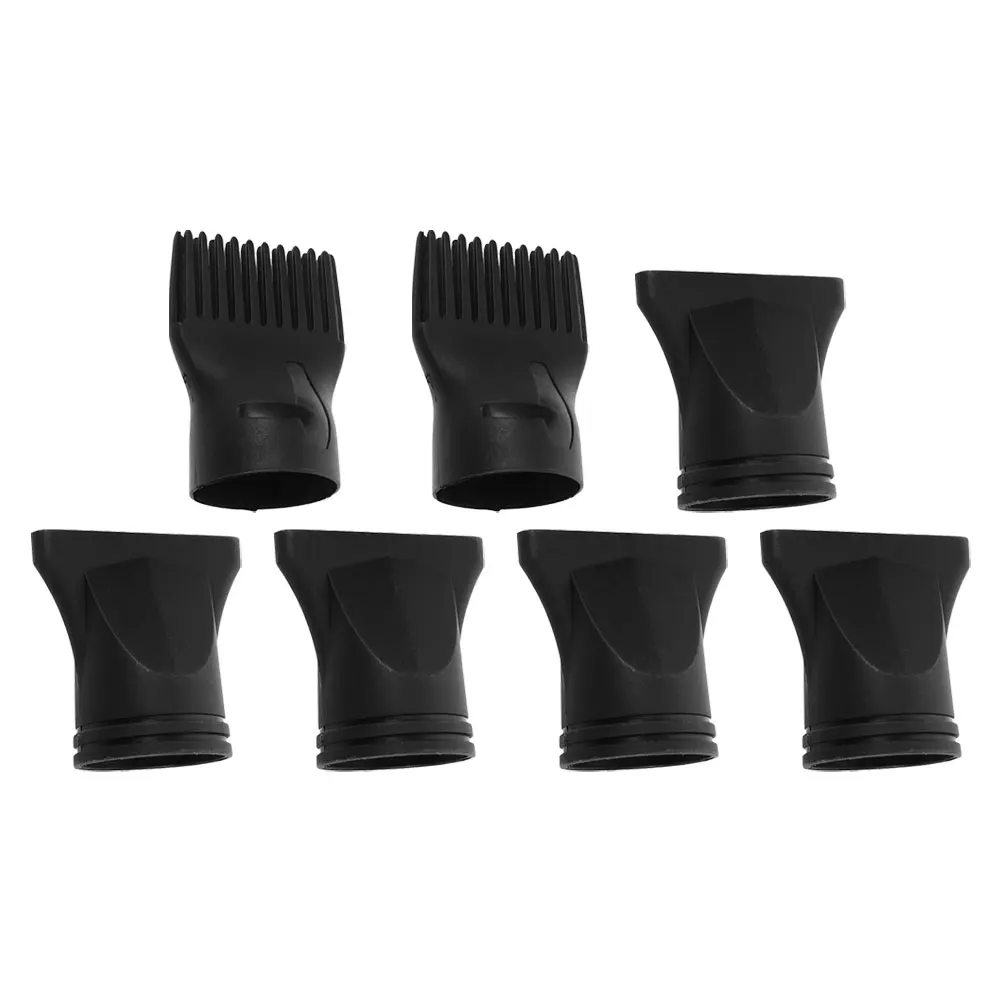 หัวเป่าลม 7 ชิ้น อุปกรณ์เสริมสำหรับไดร์เป่าผม หัวกระจายลม สำหรับจัดแต่งทรงผม แห้งเร็ว ใช้ได้ทั้งในร้านเสริมสวยและที่บ้าน