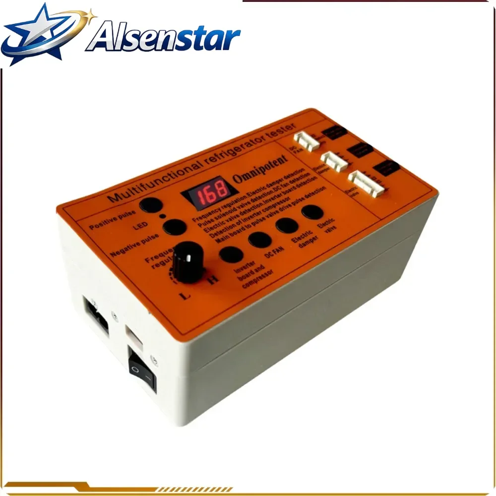 Refrigerator Inverter Board Compressor Solenoid Valve Fan English Version Damper Electric Valve Testing Instrument Fault Tool