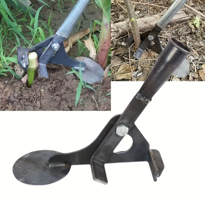 Multifunctional Manual Root Puller Tool for Corn, Cotton, Eggplant, Chili – Efficient Farm Hand Tool for Stump & Weed Removal