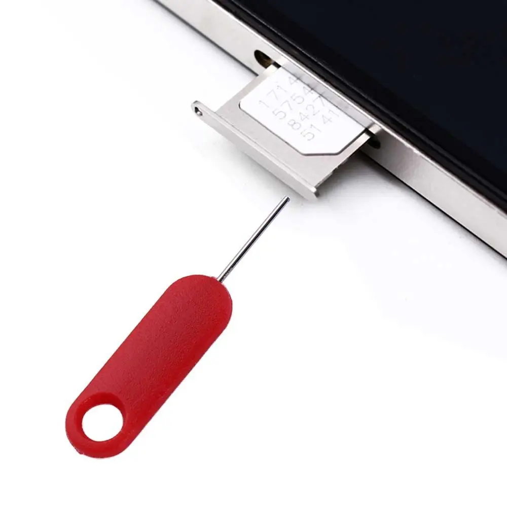 10pcs Mobile Phone Pin Ejecting Phone Key Tool Removal Card Pin Card Needle Eject Pin Sim Card Tray Ejector