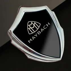 Insignia de emblema de bandera de Metal 3D para coche, calcomanías adhesivas para ventanas de coche, Maybach S400, S500, S600, Clase C, Clase E, clase S