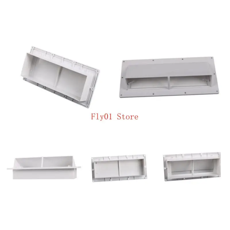 

RVs Hood Vent Cover with 10Screws for Camper Trailers Exhaust Vent Cover