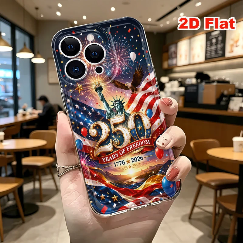 2D Flat Soft Silicone Phone Case For iPhone 17 Pro Max 16 18 Pro 13 11 15 14 Plus 12 17 16E 17Promax Shockproof Transparent Funda Cover