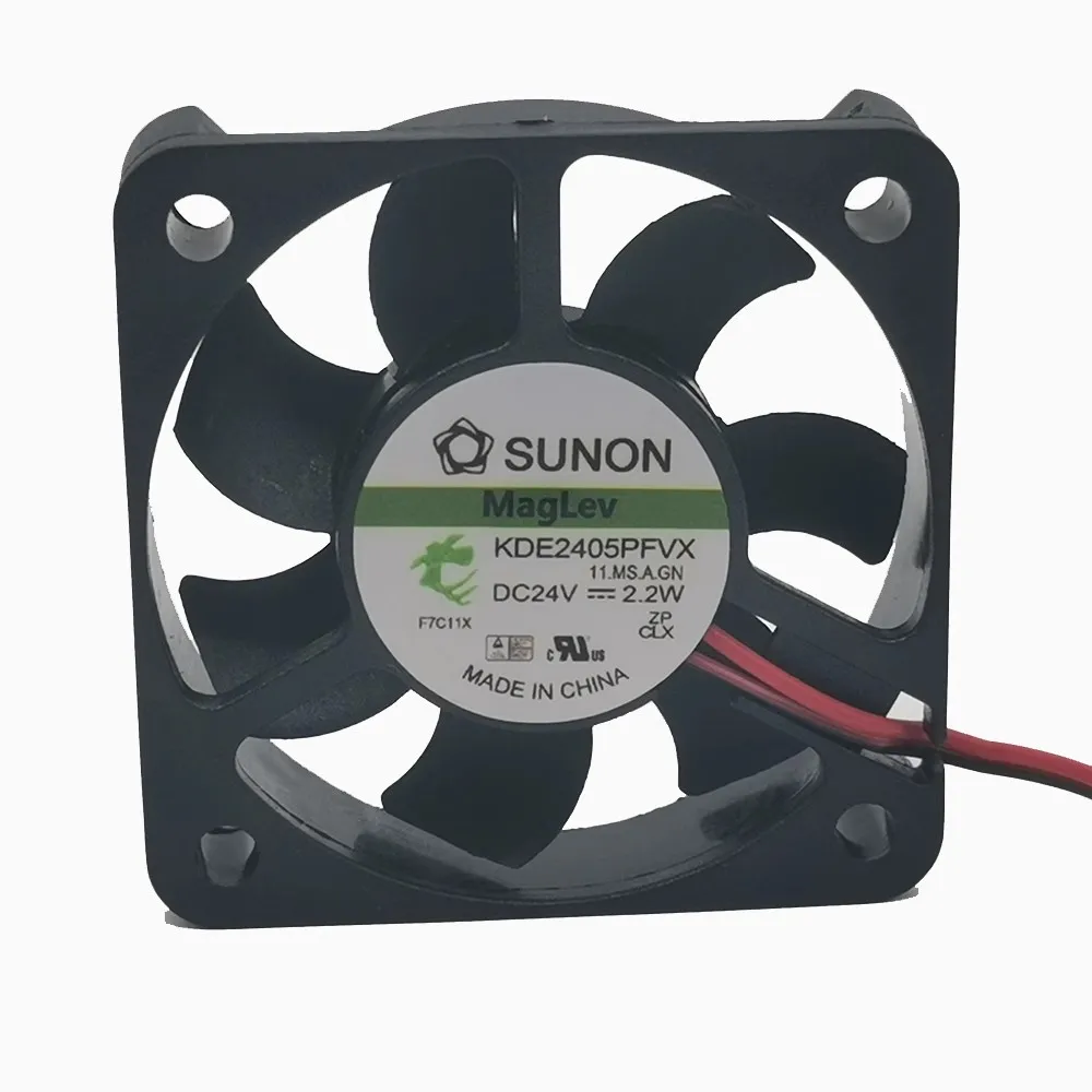 

НОВЫЙ вентилятор-кулер для SUNON 5CM KDE2405PFVX 5010 24 В 2,2 Вт 5 см 2-проводной инверторный вентилятор 50*50*10 мм