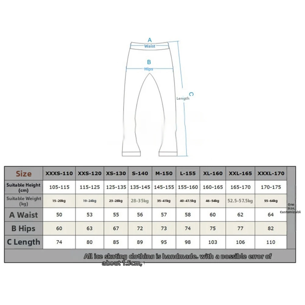 بنطلون بانت للتزلج على الجليد والجمباز الجلد ودية الجوارب الناعمة التزلج على الجليد جوارب طويلة مع حجر الراين للأطفال والكبار #2