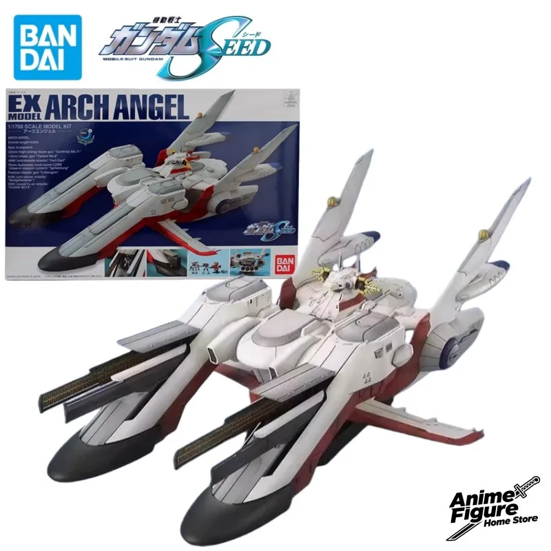 

100% оригинал в наличии Bandai EX 19 1/1700, мобильный костюм Gundam SEED, архангел, аниме-персонаж, сборная игрушка, модель, коллекция подарков