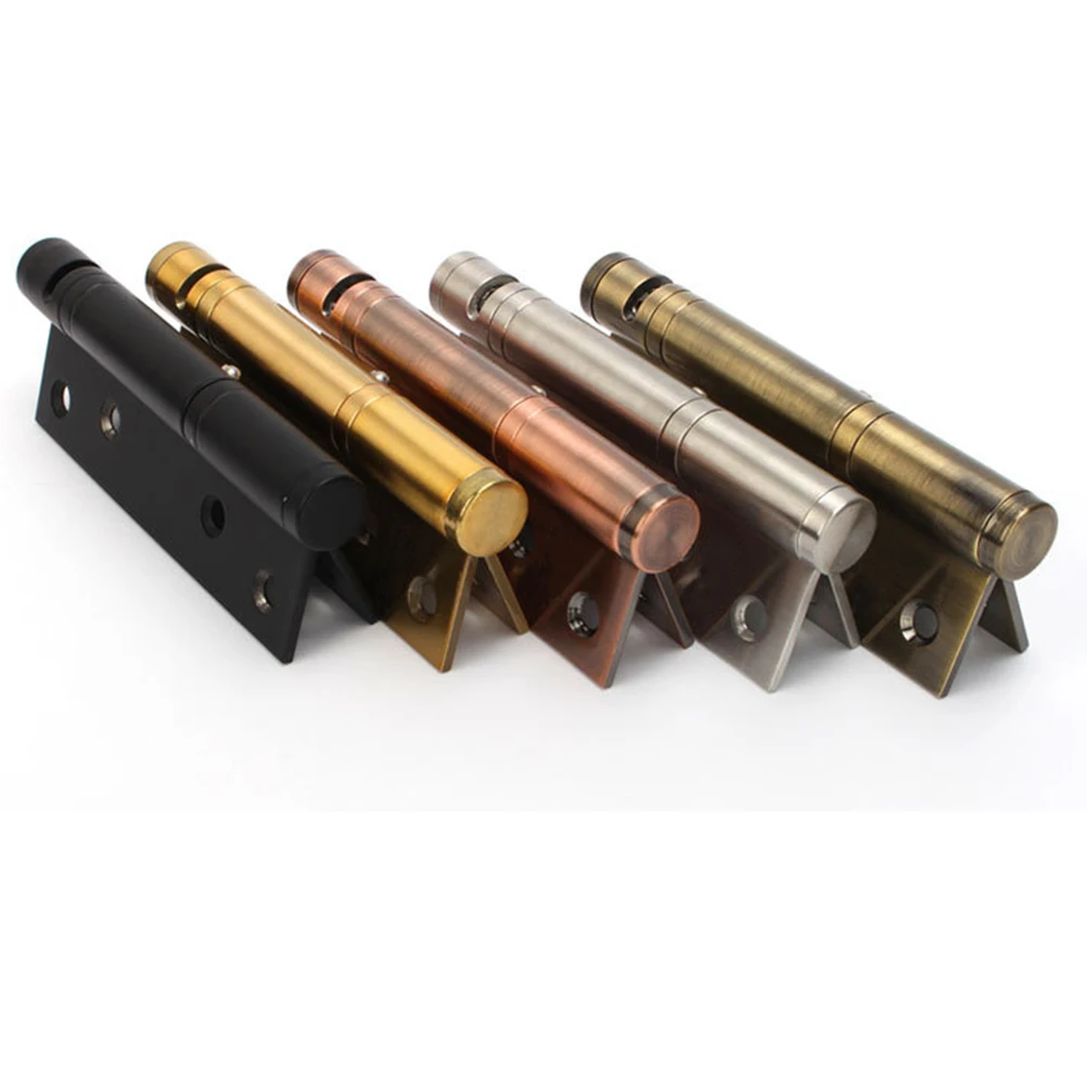 

Automatic Self Closing Door Hinge Heavy Duty Black Gate Spring Smooth Action Corridors Apartments Stairways Furniture Hardware