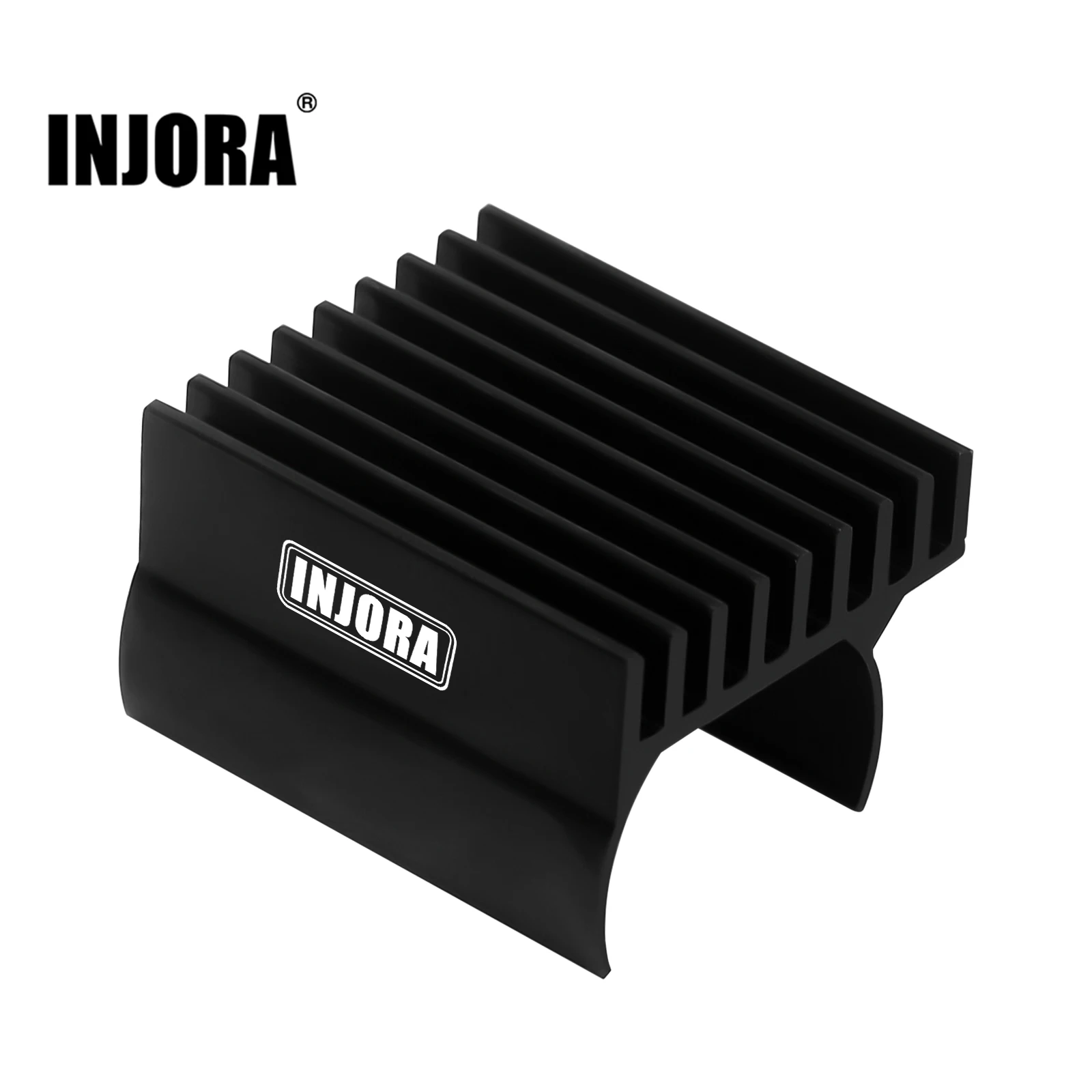 INJORA Aluminum 050 Motor Heat Sink for 1/24 RC Crawler SCX24 AX24 Upgrade