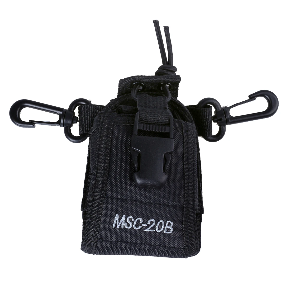 MSC-20B Portable Two Way Radio Nylon Case Compatible With Baofeng Walkie Talkie UV-5R UV-82 UV9R Plus UV-888s UV-K5 Radio Bag